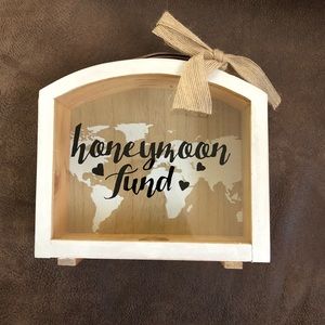Honeymoon Fund Bank Shadow Box